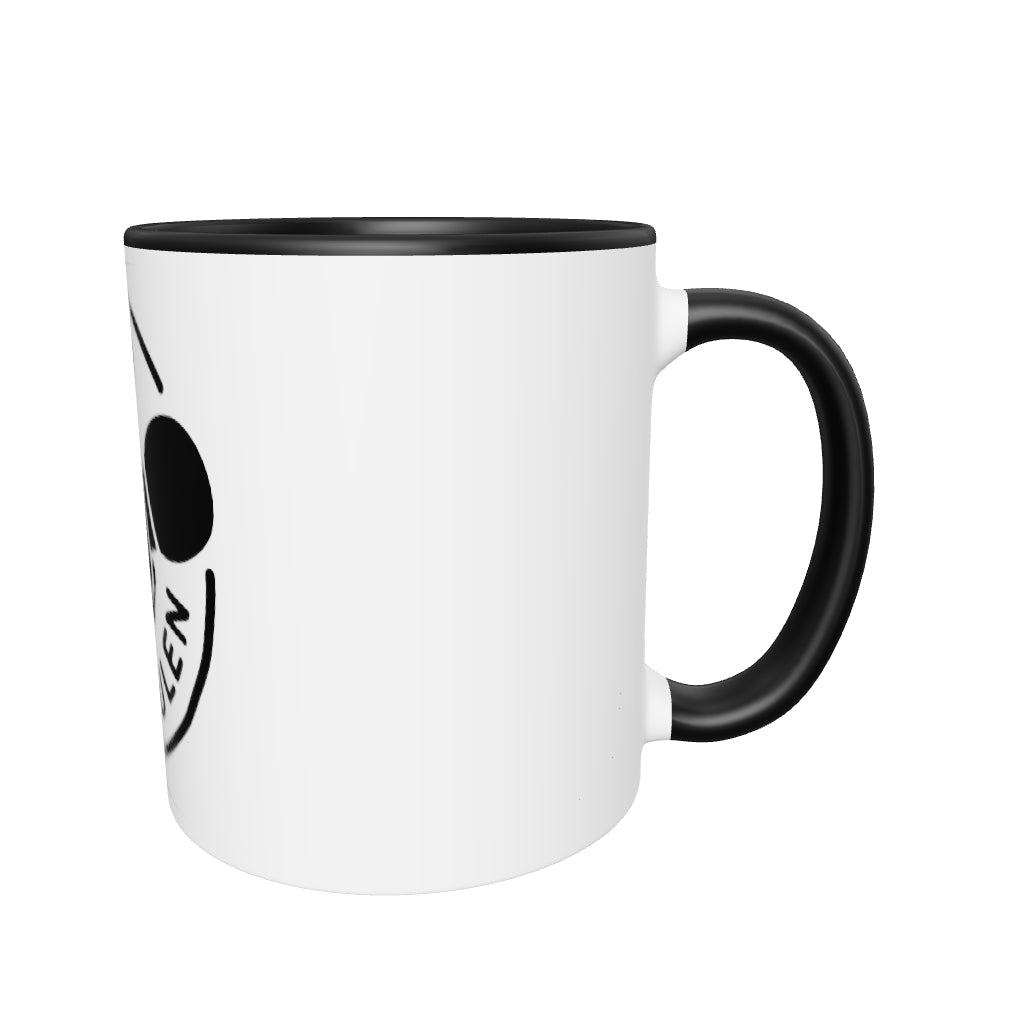 Rap In Schulen Tasse mit schwarzer Innenseite