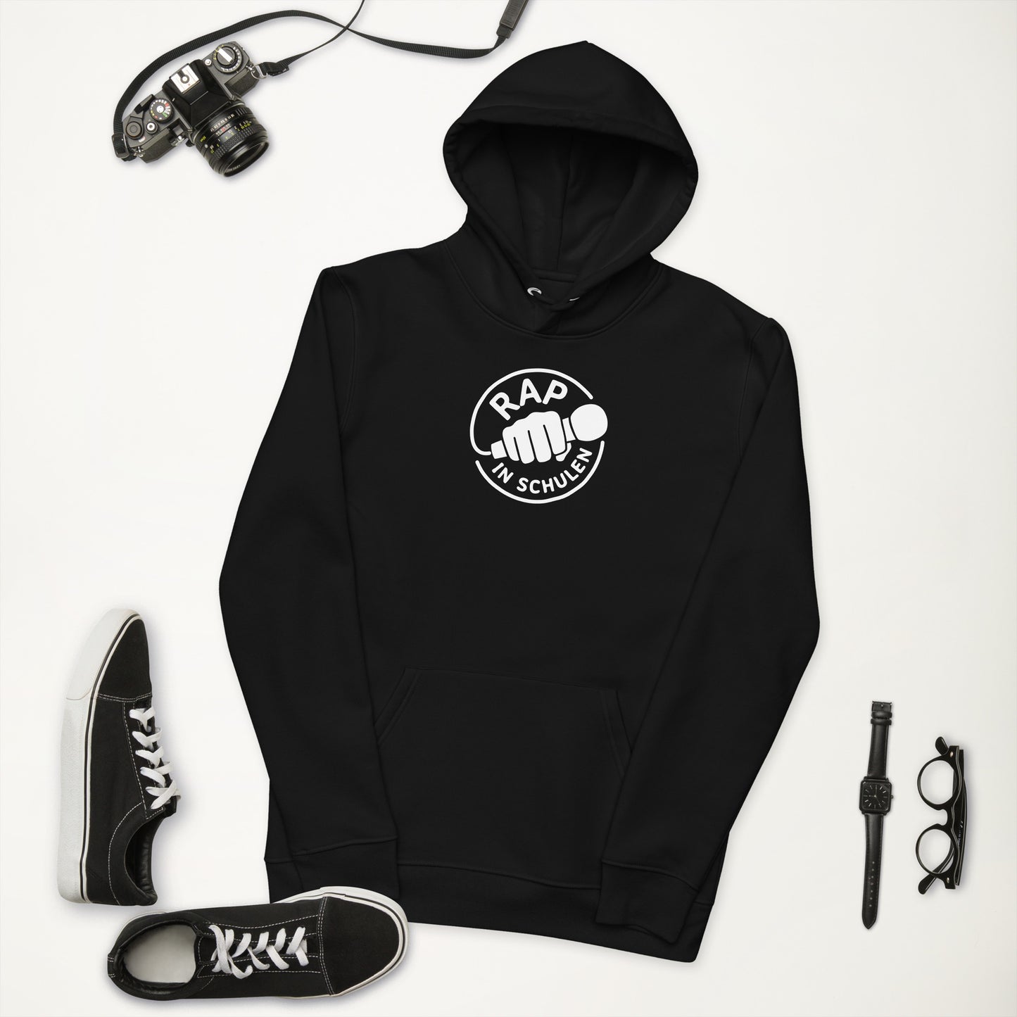 Rap In Schulen Hoodie schwarz - unisex