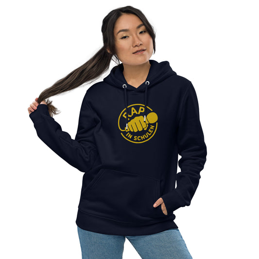 Rap In Schulen Hoodie mit goldener Stickerei - unisex